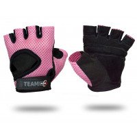 Pure Nutrition - Дамски ръкавици за фитнес ADVANCED - Розови